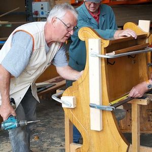 Instandsetzung der Kirchenbänke 31. Mai 2016