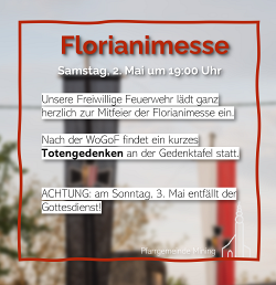 Floriani-Gottesdienst in Mining