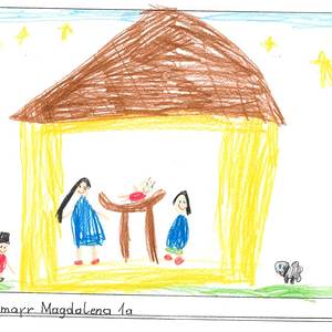 Magdalena Hüthmayr, Volksschule St. Marienkirchen an der Polsenz, Klasse 1a