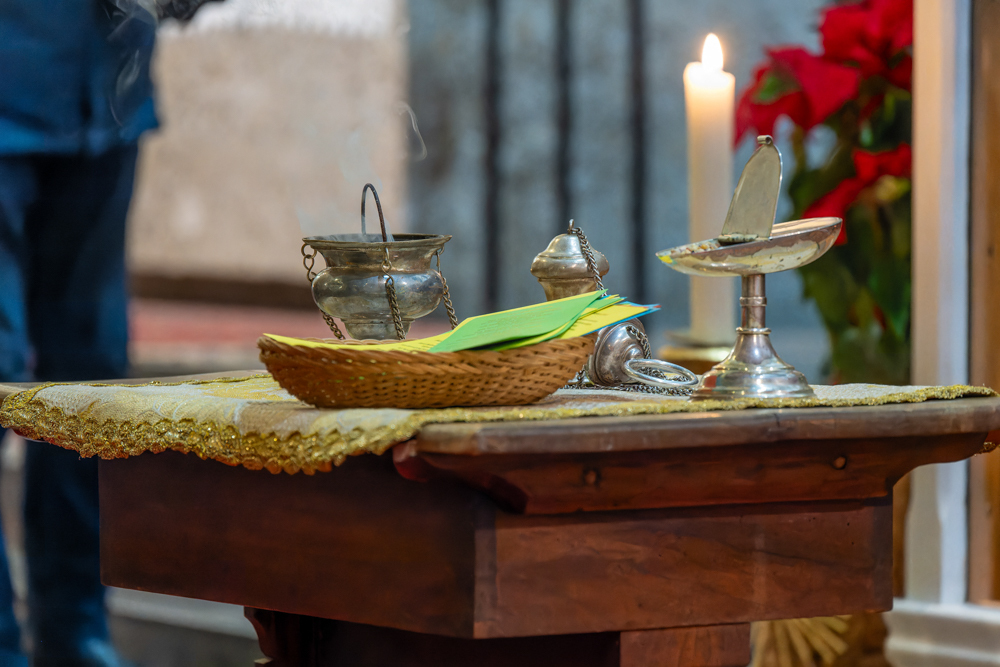 Am 31. Dezember 2023 wurde eine Dank-Andacht zum Jahreswechsel gefeiert