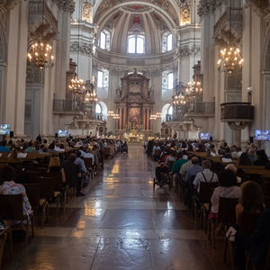 Jungfrauenweihe Bernadette Lang 15 August 2022 im Dom zu Salzburg