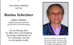 Rosa Schreiner