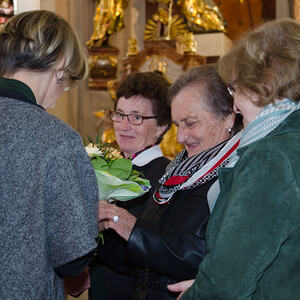Ehrung langjähriger Kirchenchormitglieder
