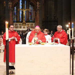 Festmesse zum 85. Geburtstag von Bischof em. Maximilian Aichern im Linzer Mariendom | 26.12.2017