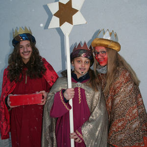 Sternsinger unterwegs