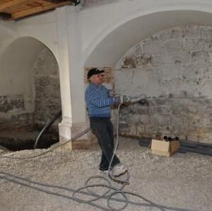 Elektroinstallationen und Betonieren