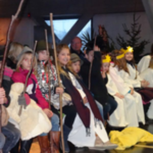 Krippenspiel bei der Kinderweihnacht 2016