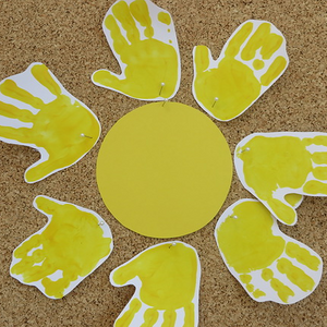 Frühlingsbeginn im Kindergarten