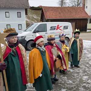 ... wir bringen eine frohe Botschaft heute.