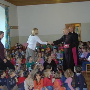 Besuch in unserem Pfarrcaritas-Kindergarten   