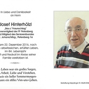 gestorben am 22. Dezlember 2016