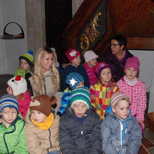 Martinsfest Kindergarten Burgkirchen