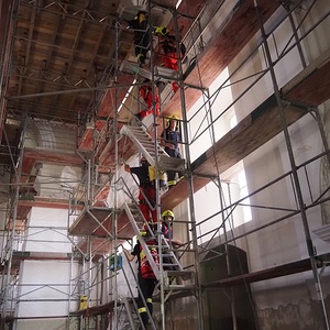 Aufstieg zur Station 3