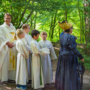 Gemeinsames Fronleichnamsfest in Frauenstein