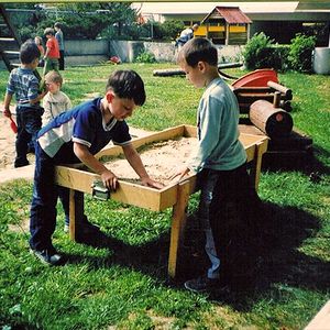Der Tischsandkasten