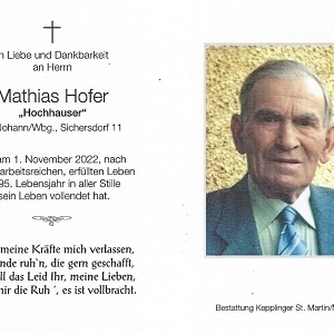 verstorben am 01. November 2022