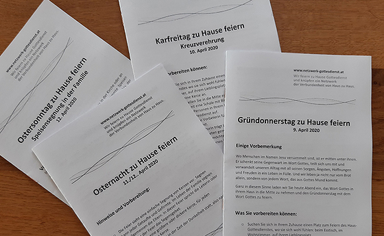 Behelfe für Osterliturgie