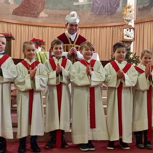 Aufnahme  der Ministranten 26.12.20