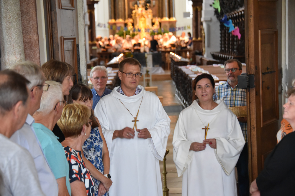 Albert Kern / Albert Kern Leitung der Vesper Josef Froschauer und Doris Kurus