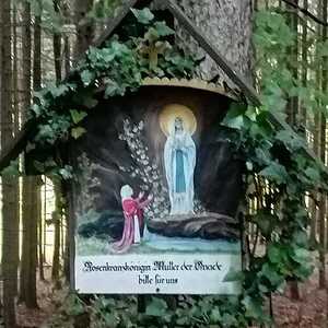 Letzte Maiandacht beim Gehholzmarterl am 29.5.2022