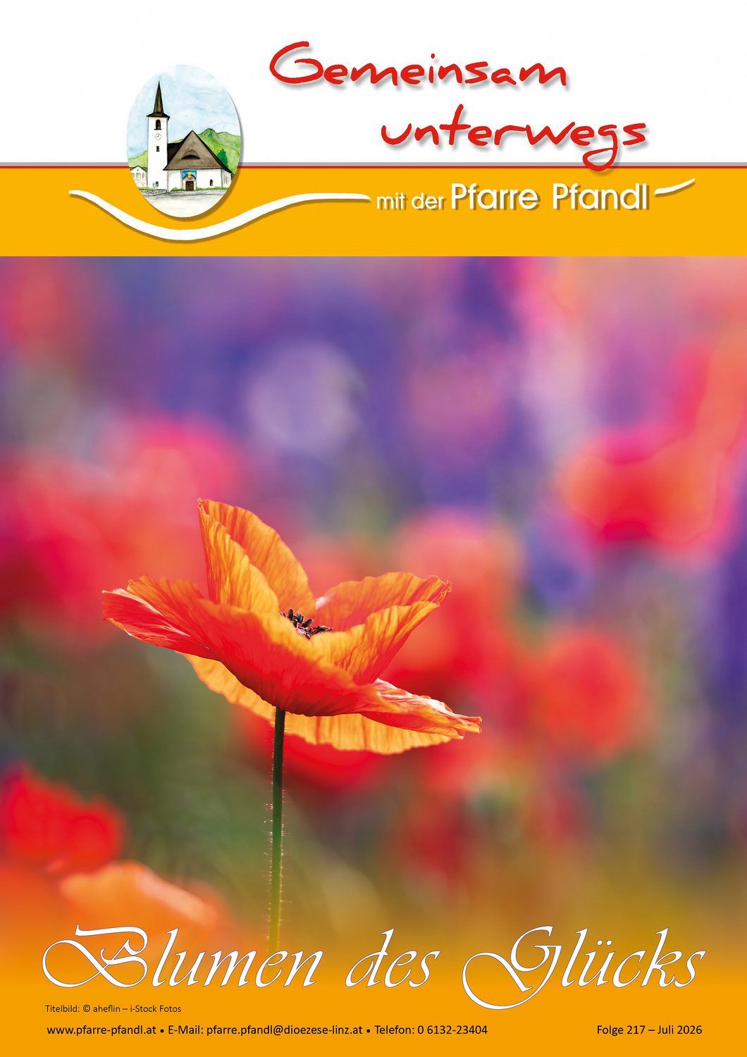 Pfarrblatt Sommer 2026 / pfarre pfandl