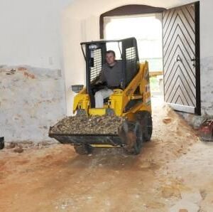 Boden entfernen und Einschottern