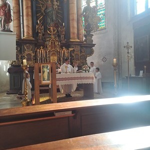 P.Josaphat bei der Gabenbereitung