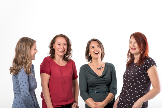 Die vier Botschafterinnen für die kfb oö