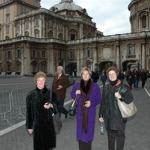 Rom - Christbaum für Papst