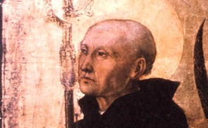 Darstellung des Heiligen am Severinaltar in Neapel (um 1470) / © de.wikipedia.org/gemeinfrei Darstellung des Heiligen am Severinaltar in Neapel (um 1470)