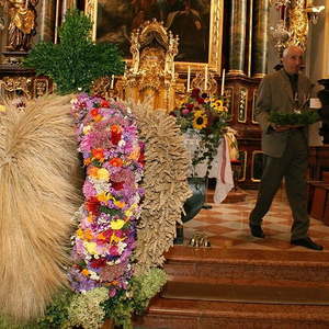 Erntedankfest mit Pfarrfoto