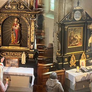 Segnung renovierte Seitenaltäre