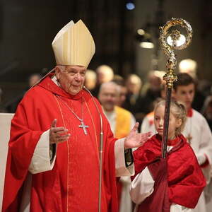 Festmesse zum 85. Geburtstag von Bischof em. Maximilian Aichern im Linzer Mariendom | 26.12.2017