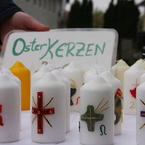 Kerzenverkauf