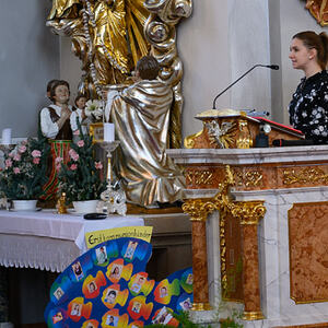 Familiengottesdienst der Pfarrcaritas Kinderbetreuungseinrichtung Kopfing