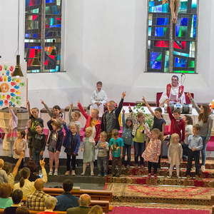 Pfingstgottesdienst der evangelischen und katholischen Kirchengemeinden