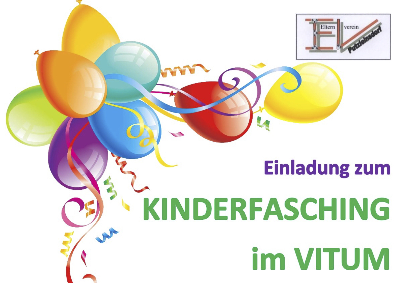Einladung Kinderfasching