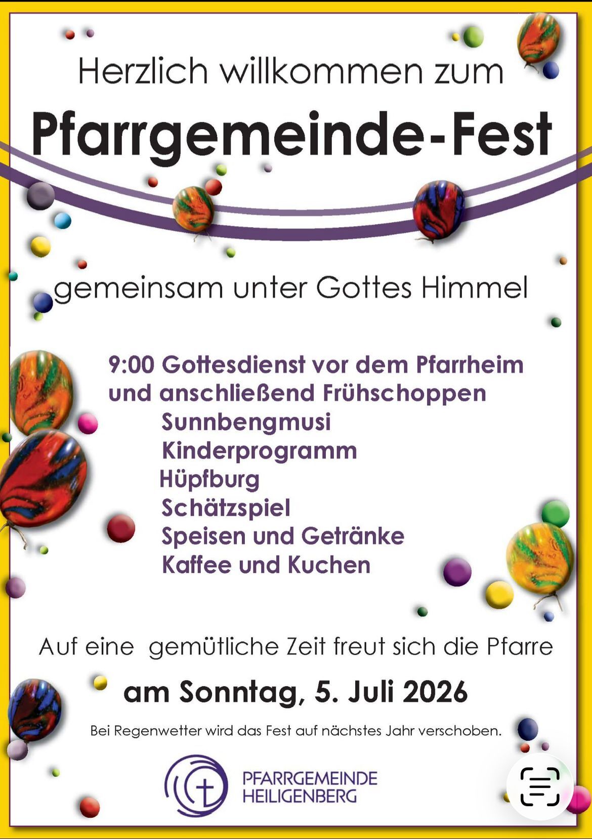 Pfarrgemeindefest