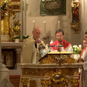 Osternacht in der Pfarrkirche Kopfing