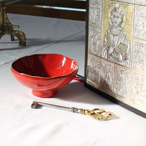 Kommunionschale und Lektionar