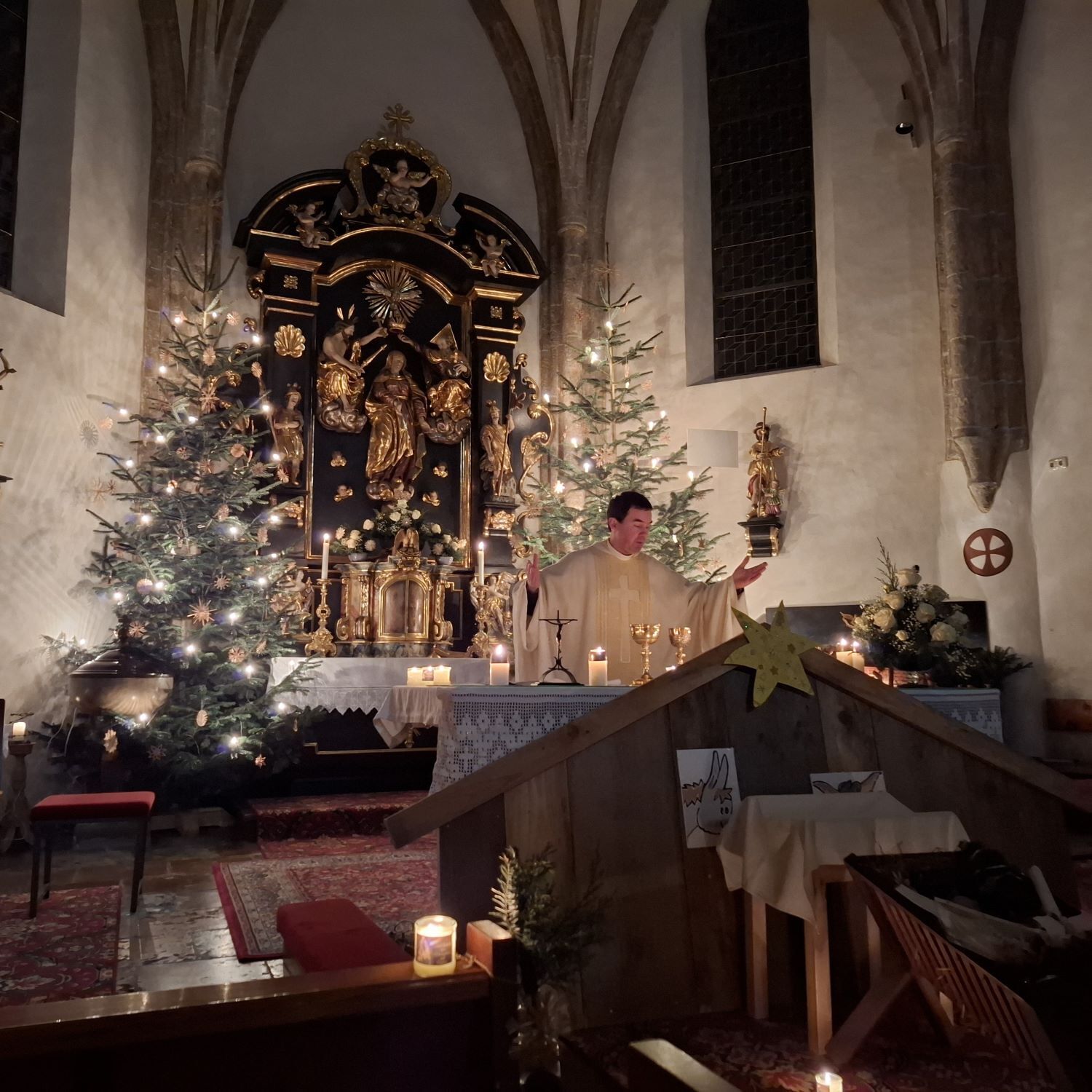 Christmette 2024 mit Kaplan Franziskus