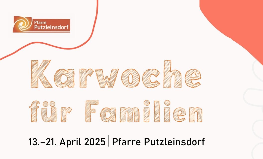 Flyer Karwoche für Familien