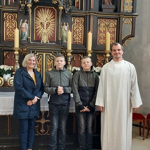 Ministrantenaufnahme und Verabschiedung 2022