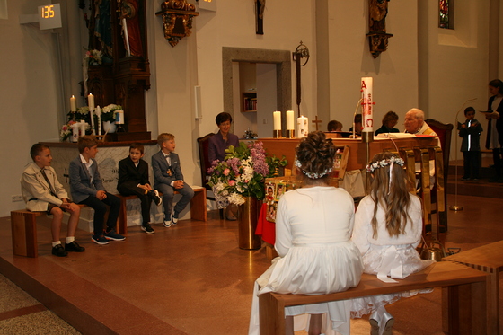 Erstkommunion 2022 in der Pfarre Pollham