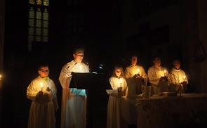 Osternacht in der Pfarre Freistadt