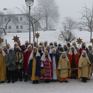 Sternsinger unterwegs 2016