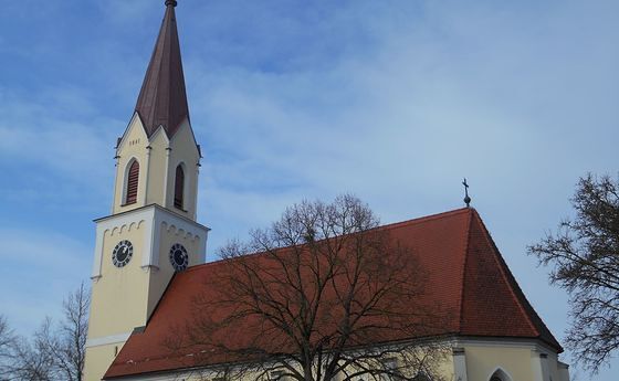Foto der alten Kirche