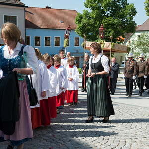 Fronleichnam 2015, Pfarre Neumarkt im Mühlkreis