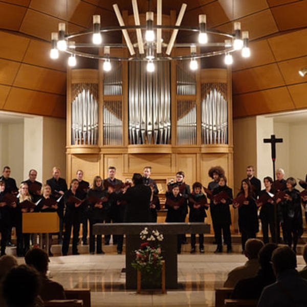 Konzert „Cantate Domino” 2017 mit dem Konservatorium für Kirchenmusik der Diözese Linz in der Autobahnkirche Haid
