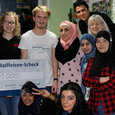 Katholische Jugend OÖ spendet 1000 Euro an jugendliche Flüchtlinge